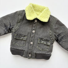 Load image into Gallery viewer, 90s Sherpa Bomber jacket (Age 9m)

