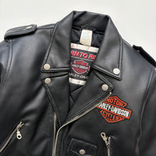 Load image into Gallery viewer, Harley Davidson leather jacket (Age 6)
