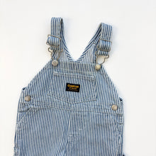 Load image into Gallery viewer, 90s OshKosh hickory dungarees (Age 3/6m)
