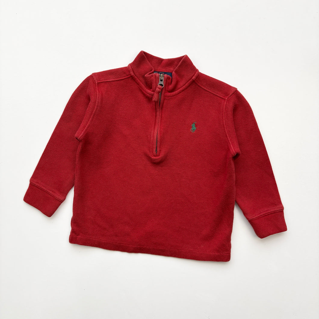 Ralph Lauren 1/4 zip cotton (Age 2)
