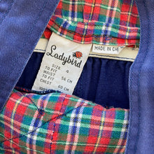 Load image into Gallery viewer, 90s Ladybird dungarees (Age 3/4
