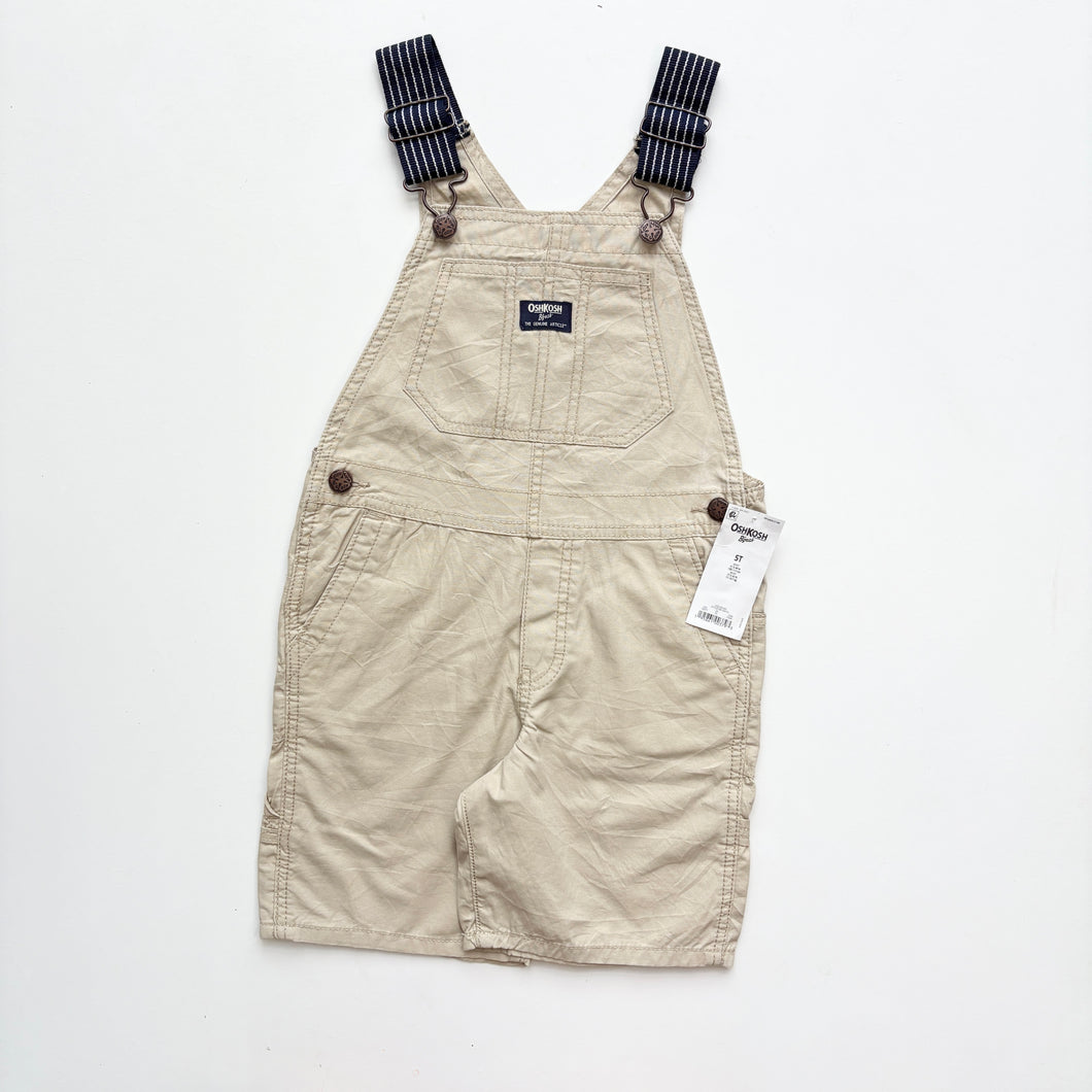 BNWT OshKosh dungaree shortalls (Age 5)