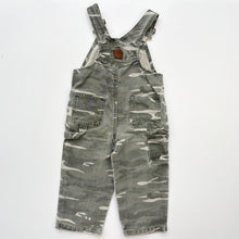 Load image into Gallery viewer, Camo dungarees (Age 3)
