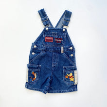 Load image into Gallery viewer, 90s Winnie the Pooh dungaree shortalls (Age 3)
