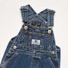 Load image into Gallery viewer, 90s Ralph Lauren dungaree shortalls (Age 3/6m)
