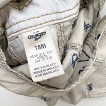 Load image into Gallery viewer, OshKosh dungaree shortalls (Age 18m)
