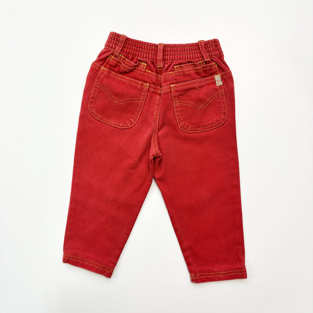 90s Adams jeans (Age 12/18m)