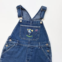 Load image into Gallery viewer, 90s Power Puff Girls dungaree Shortalls (Age 10/12)
