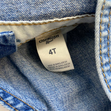 Load image into Gallery viewer, OshKosh dungaree shortalls (Age 4
