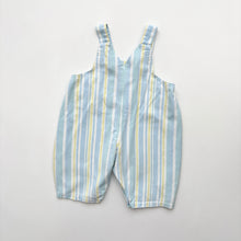 Load image into Gallery viewer, 90s Ladybird Striped dungarees (Age 3/6m)
