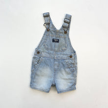 Load image into Gallery viewer, Oshkosh hickory dungaree shortalls (Age 1)
