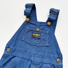 Load image into Gallery viewer, 90s OshKosh Hickory Stripe dungarees (Age 4)
