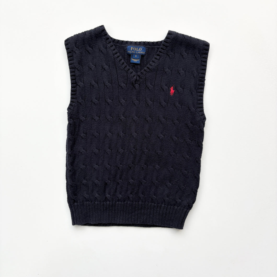Ralph Lauren sweater vest (Age 6)