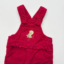 Load image into Gallery viewer, 90s Looney Tunes cord dungarees (Age 6/9m)
