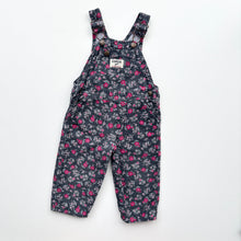 Load image into Gallery viewer, OshKosh floral dungarees (Age 12m)
