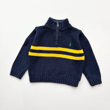 Load image into Gallery viewer, 90s Ralph Lauren knit 1/4 zip (Age 18m)
