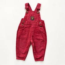 Load image into Gallery viewer, 90s Jumbo Cord dungarees (Age 6/12m)
