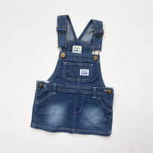 Load image into Gallery viewer, 90s Lee dungaree dress (Age 12/18m)
