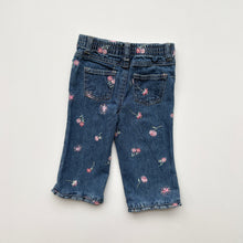 Load image into Gallery viewer, Floral jeans (Age 18m)
