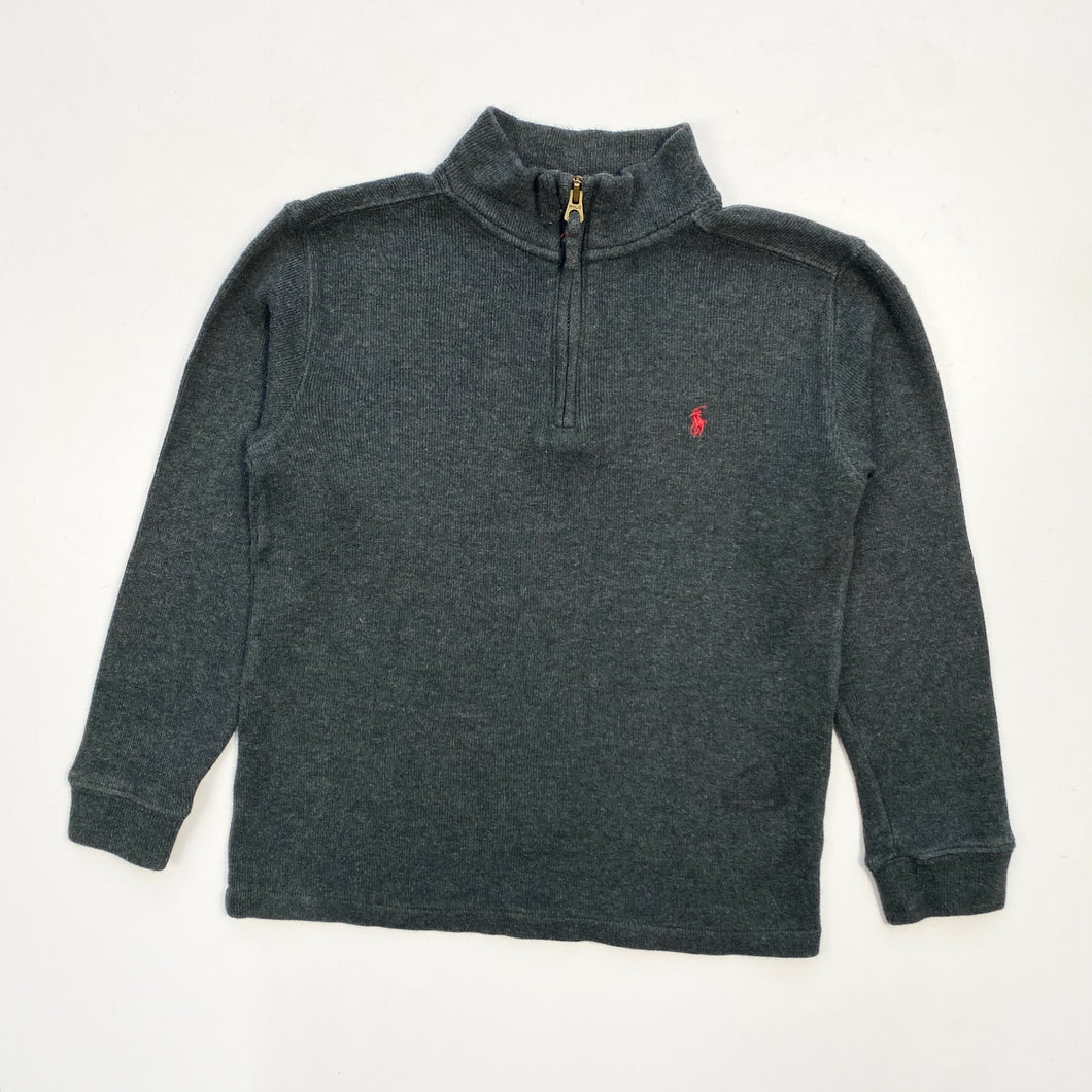 90s Ralph Lauren 1/4 zip knit (Age 7)