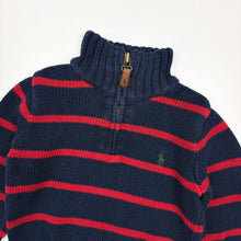 Load image into Gallery viewer, Ralph Lauren 1/4 zip knit (Age 2)
