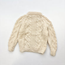 Load image into Gallery viewer, Aran Wool Jumper (Age 3/4)
