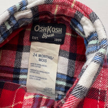 Load image into Gallery viewer, Oshkosh check shirt (Age 2)
