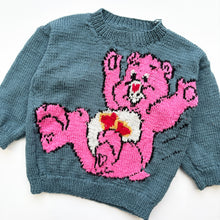 Load image into Gallery viewer, Care Bear Hand Knit Jumper (Age 4)
