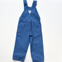 Load image into Gallery viewer, 90s OshKosh Hickory Stripe dungarees (Age 4)
