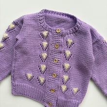 Load image into Gallery viewer, Hand Knitted cardigan (Age 12/18m)
