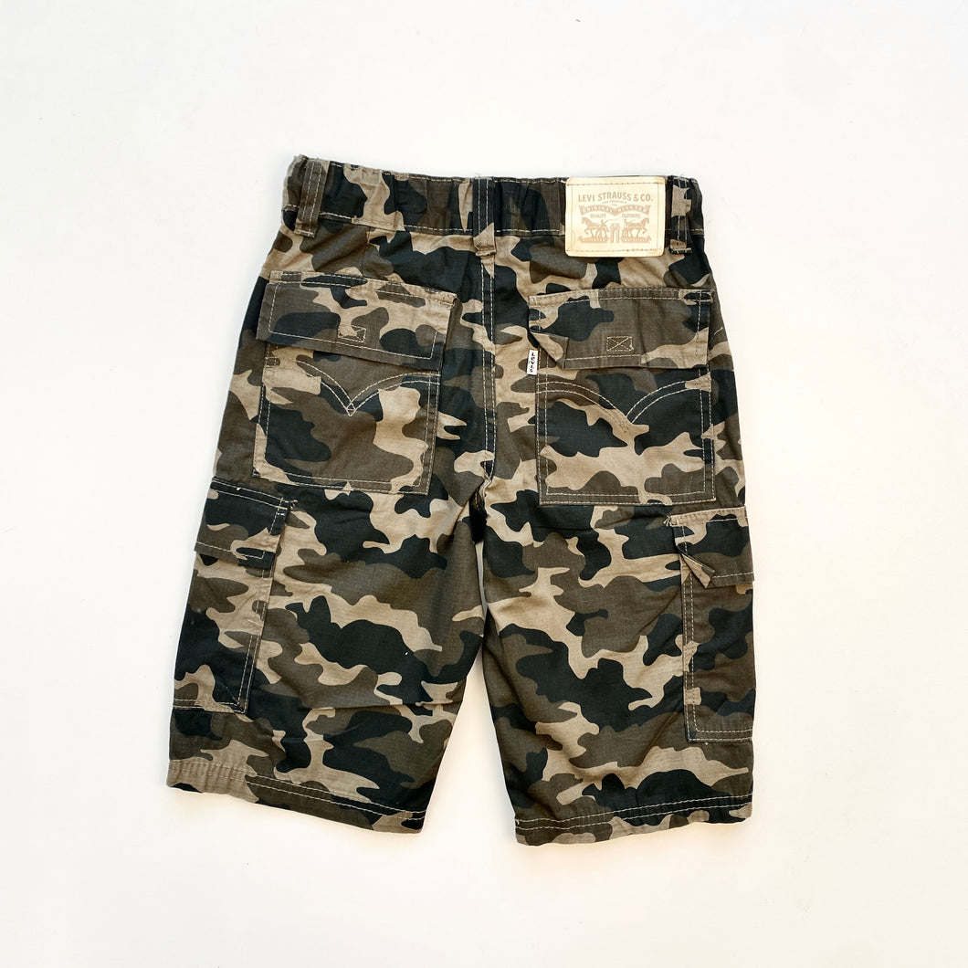 Levi’s camo shorts (Age 8)