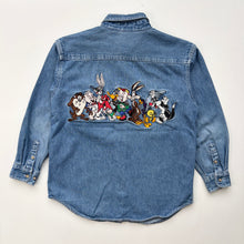 Load image into Gallery viewer, 90s Looney Tunes denim shirt (Age 10/12)
