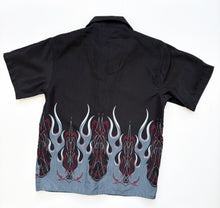 Load image into Gallery viewer, 90s Flames shirt (Age 10/12)
