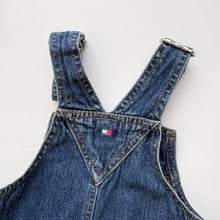 Load image into Gallery viewer, 90s Tommy Hilfiger dungaree shortalls (Age 6/12m)
