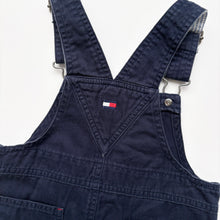 Load image into Gallery viewer, 90s Tommy Hilfiger dungaree shortalls (Age 2)
