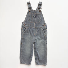 Load image into Gallery viewer, OshKosh Hickory Stripe dungarees (Age 2)
