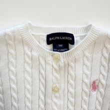 Load image into Gallery viewer, 90s Ralph Lauren cardigan (Age 9m)
