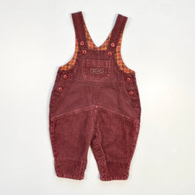 Load image into Gallery viewer, 90s Adams cord dungarees (Age 3/6m)
