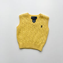 Load image into Gallery viewer, 90s Ralph Lauren sweater vest (Age 9m)

