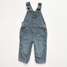 Load image into Gallery viewer, OshKosh Hickory Stripe dungarees (Age 18m)

