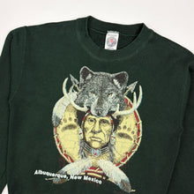 Load image into Gallery viewer, Made in USA 90s Wolf sweatshirt (Age 10/12)

