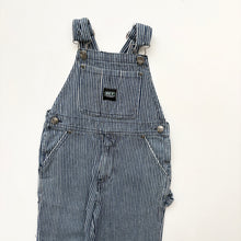 Load image into Gallery viewer, 90s Key Hickory Stripe dungarees (Age 4)
