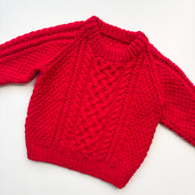 Load image into Gallery viewer, Hand knitted jumper (Age 1/2)
