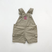 Load image into Gallery viewer, MLB Boston Red Sox dungaree shortalls (Age 6/9m)
