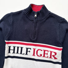 Load image into Gallery viewer, Tommy Hilfiger 1/4 zip knit (Age 8/10)
