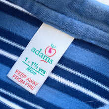 Load image into Gallery viewer, 90s Adams striped t-shirt (Age 12/18m)
