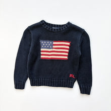 Load image into Gallery viewer, 90s Ralph Lauren flag jumper (Age 4)
