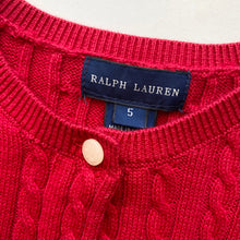 Load image into Gallery viewer, Ralph Lauren cardigan (Age 5)
