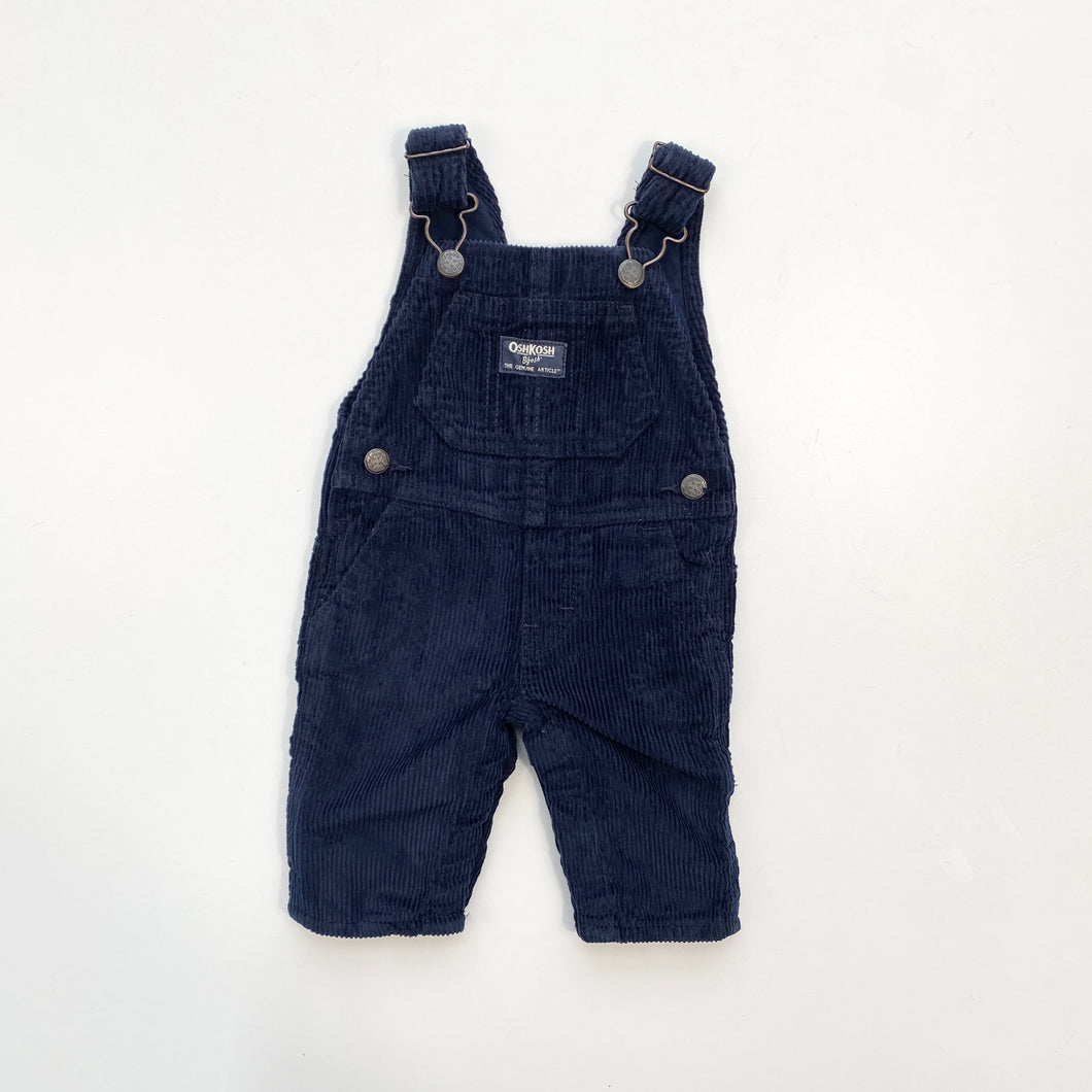 Oshkosh corduroy dungarees (Age 3m)