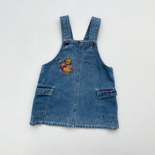 Load image into Gallery viewer, Winnie the Pooh denim dress (Age 12m)
